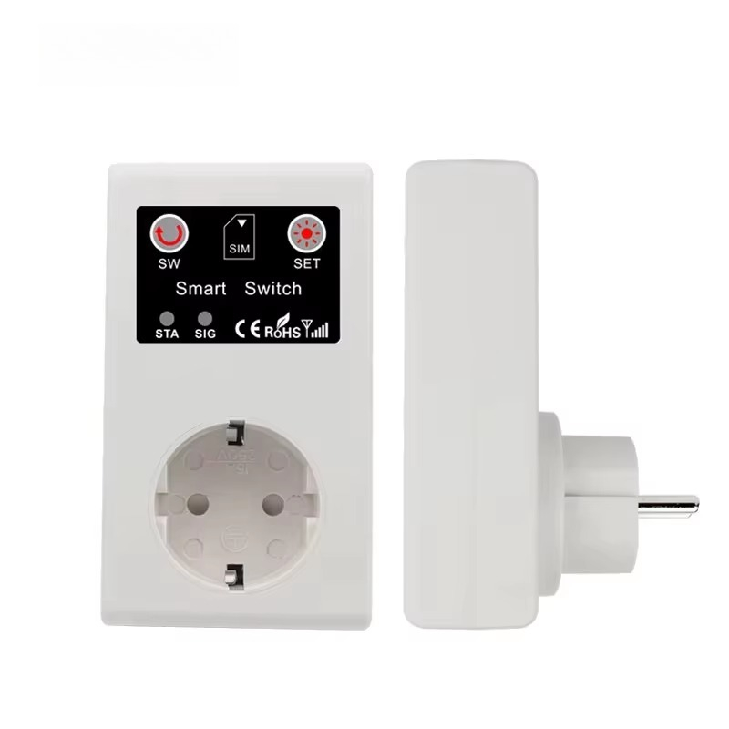 Smart Home Remote - 16A AB GSM Güç Soketi 3000W