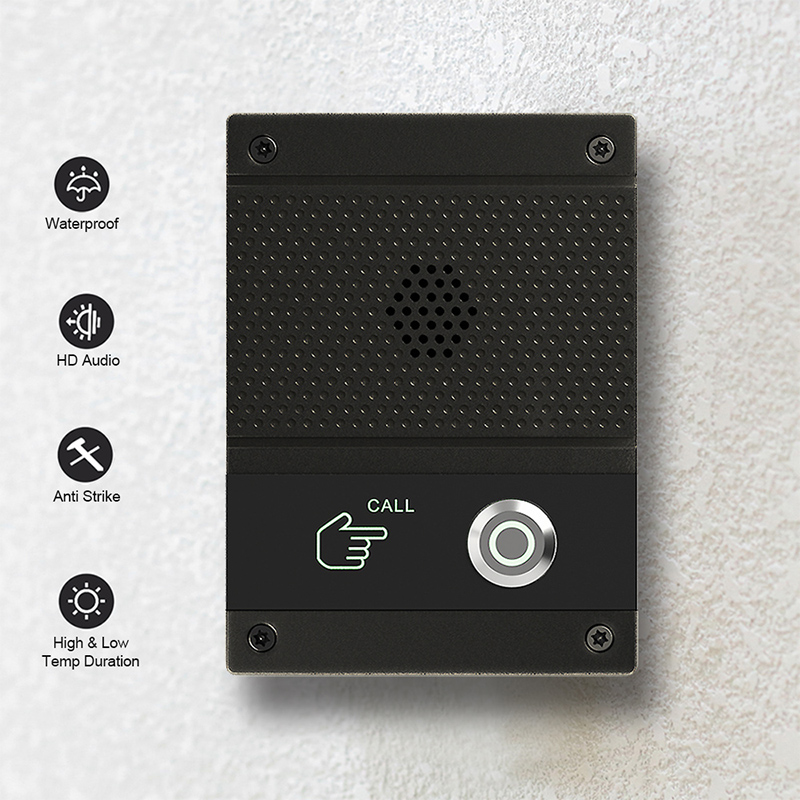 Smart Home Outdoor - SIP interkom ses kontrolü açık RFID