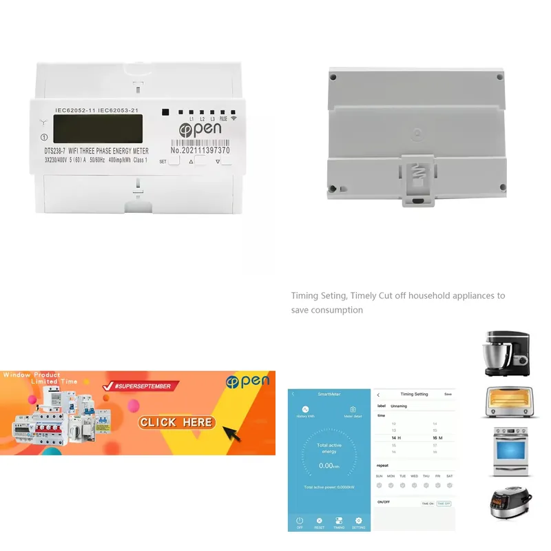 Smart Home Remote - APP 220V 400V Aşırı ve Düşük