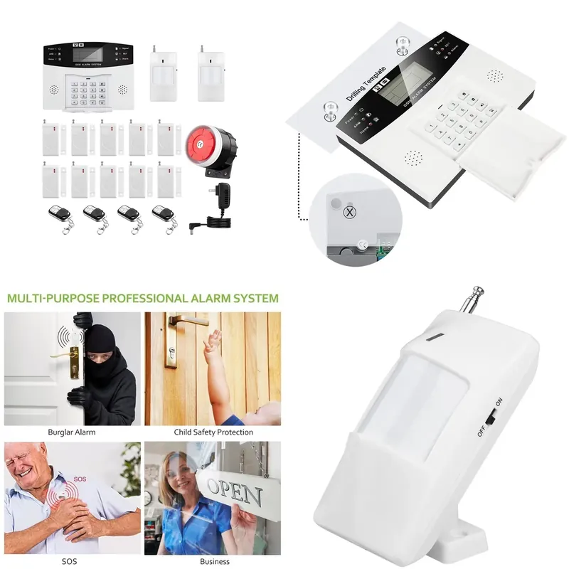 Smart Home Remote - Ev Hırsız Alarm Kiti Otomatik Arama