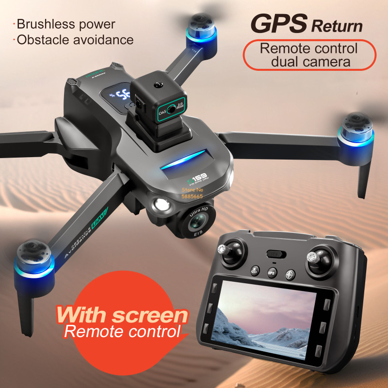 Wifi Led Dimmer - 8K Çift Kamera 5G WIFI FPV