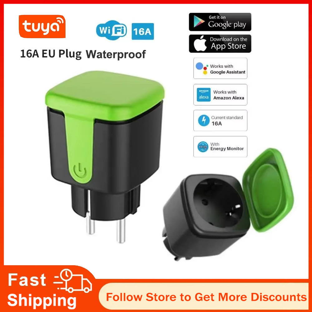 Smart Home Outdoor - Tuya EU 16A WiFi Akıllı Su