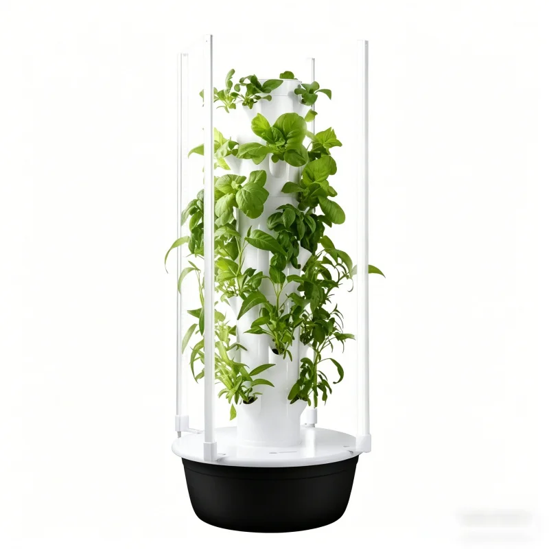 Smart Home Outdoor - SpaceTree Dikey Hidroponik Kule Akıllı Sebze
