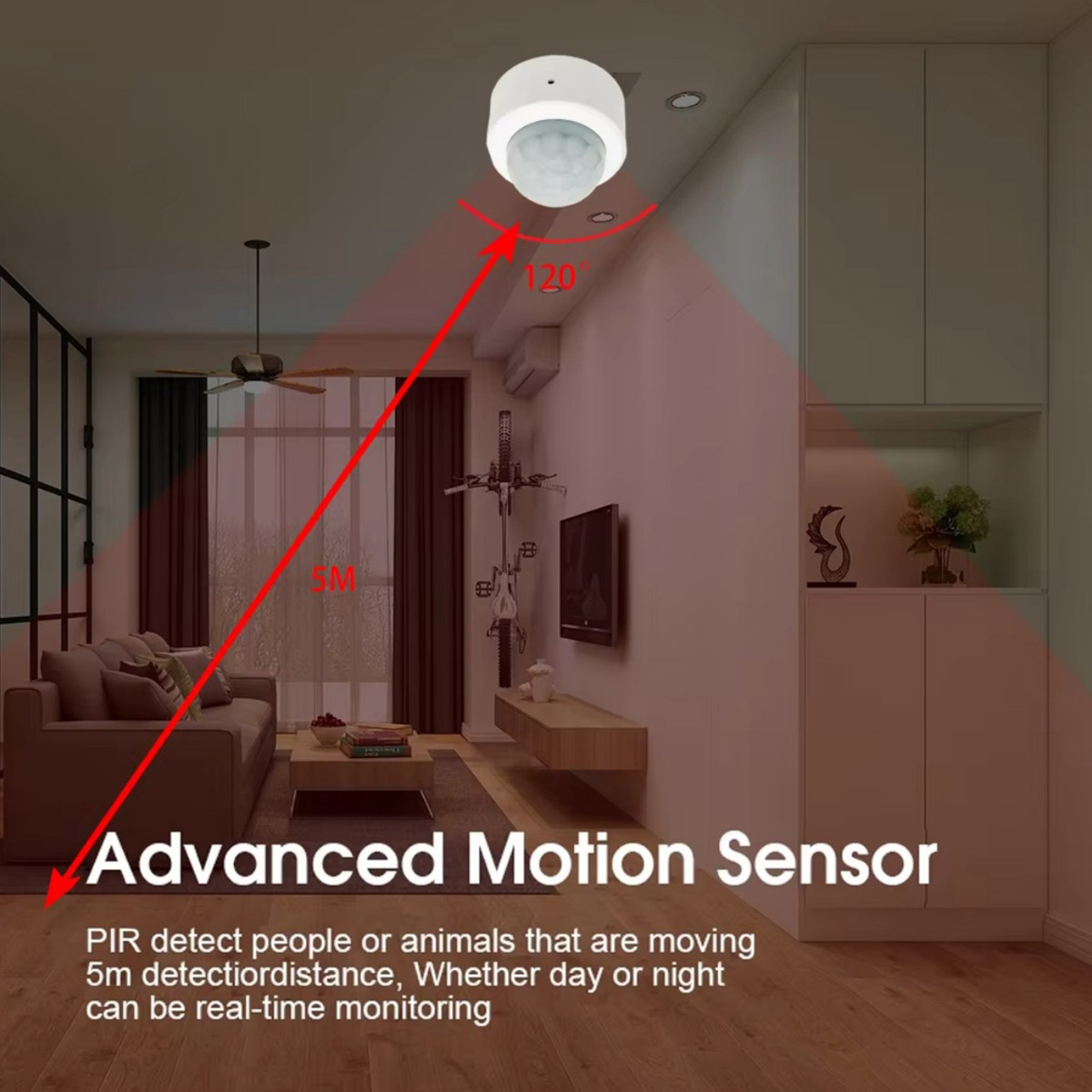 Zigbee PIR Hareket Sensörü İns - Zigbee Motion Sensor incelemesi ve fiyatı