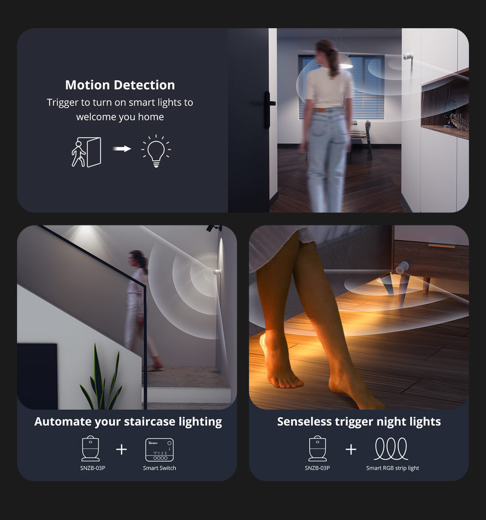 SONOFF SNZB-03P Zigbee Hareket - Zigbee Motion Sensor incelemesi ve fiyatı