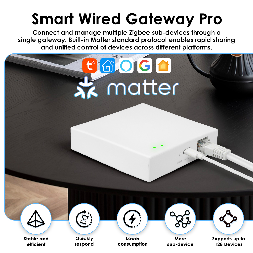 Tuya Zigbee Matter Kablolu Ağ  - Smart Home Offline System incelemesi ve fiyatı