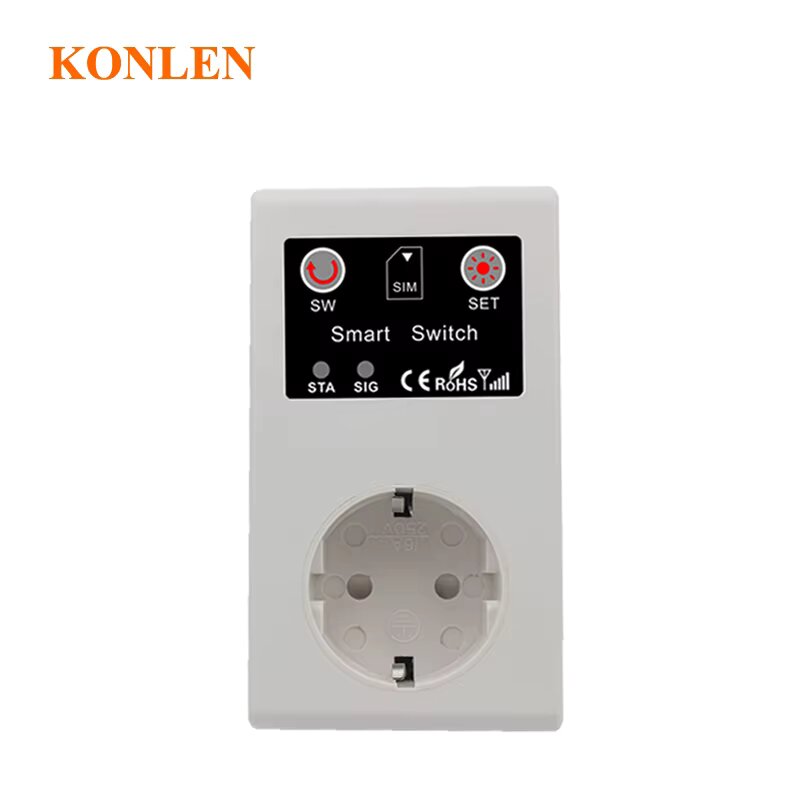 16A AB GSM Güç Soketi 3000W Ak - Smart Home Remote incelemesi ve fiyatı