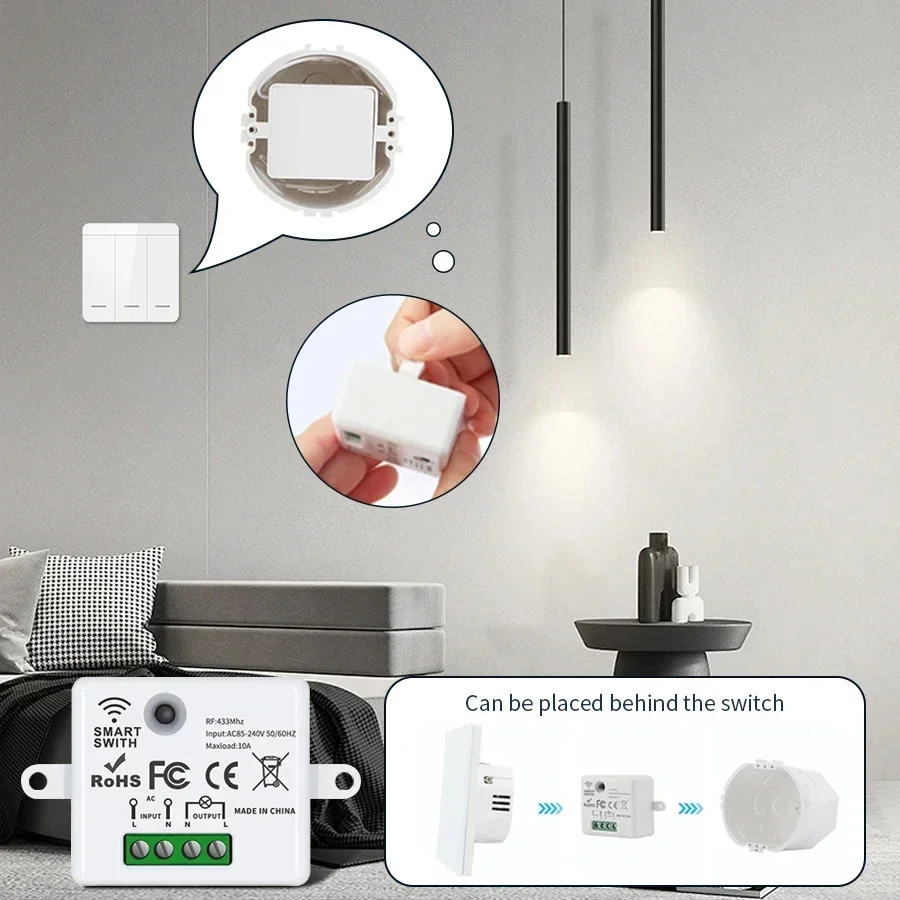 RF 433MHz Kablosuz Uzaktan Kum - Smart Home Remote incelemesi ve fiyatı