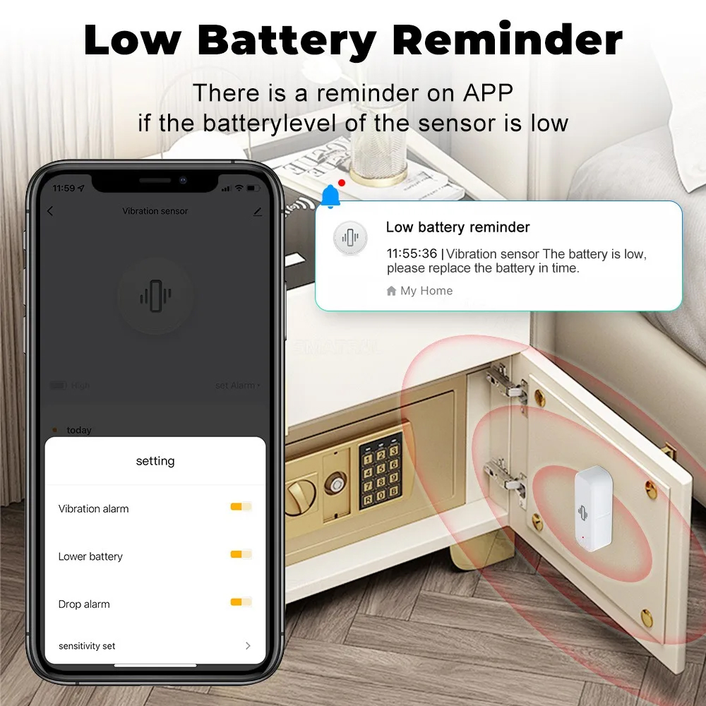 Akıllı Titreşim Sensörü ZigBee - Zigbee Motion Sensor incelemesi ve fiyatı