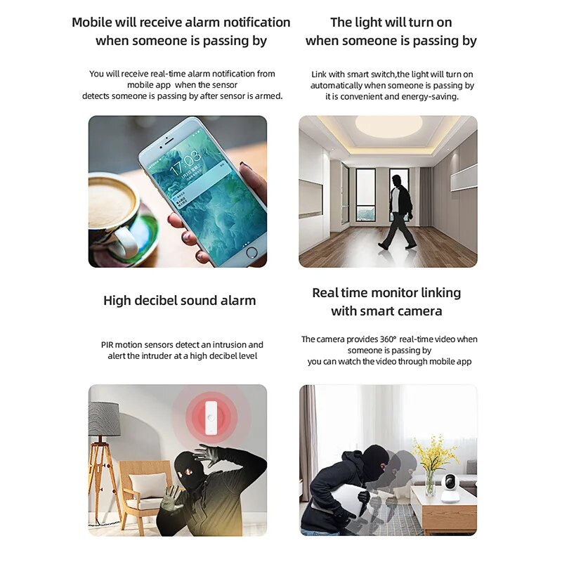 Tuya WiFi Zigbee PIR Hareket S - Zigbee Motion Sensor incelemesi ve fiyatı