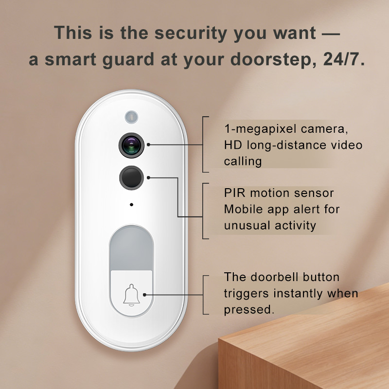 Tuya Akıllı Görüntülü Kapı Zil - Smart Home Outdoor Camera incelemesi ve fiyatı
