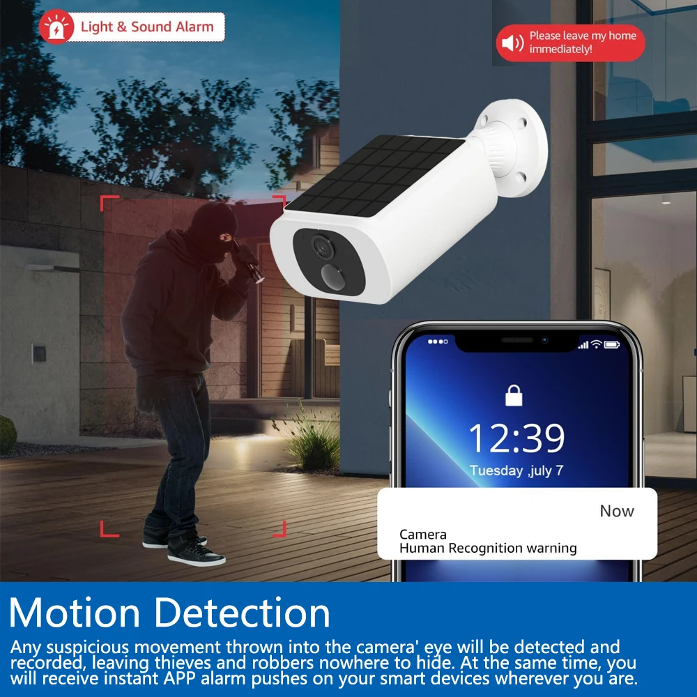 5MP Tuya Smartlife Açık Güneş  - Smart Home Outdoor Camera incelemesi ve fiyatı