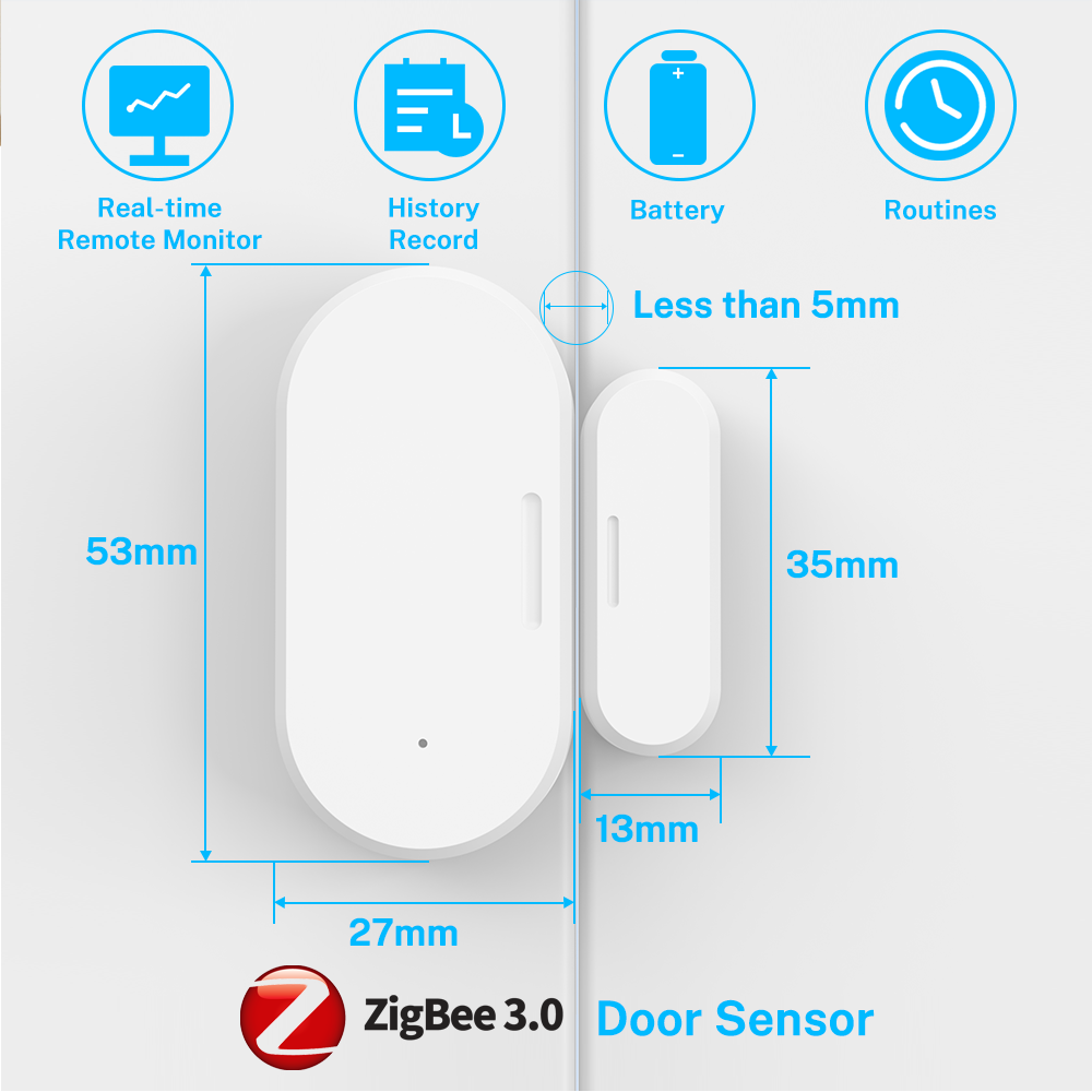 Zigbee Kapı Pencere Sensörü UZ - Smart Home For Windows incelemesi ve fiyatı