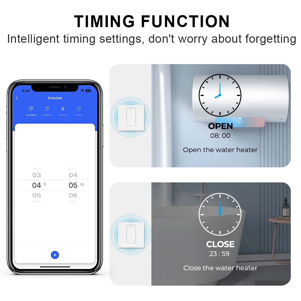 Akıllı Su Isıtıcı Anahtarı/WiF - Smart Home Remote incelemesi ve fiyatı