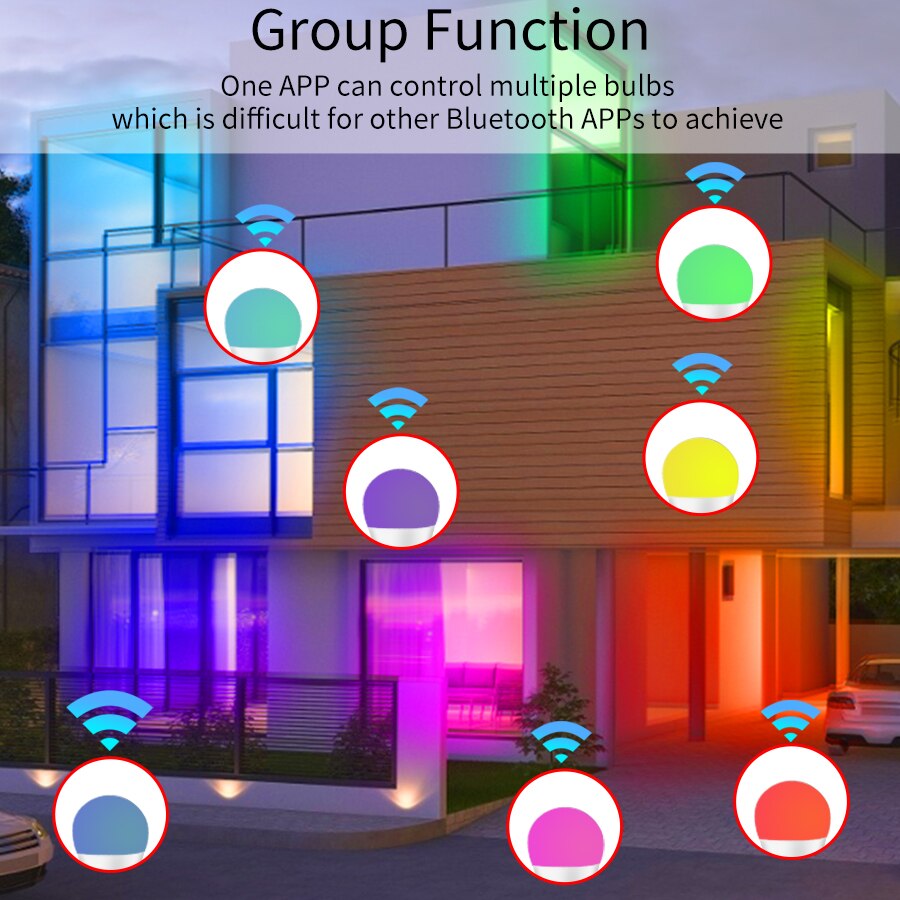 E27 WiFi Akıllı LED Ampul RGBC - Wifi Led Dimmer incelemesi ve fiyatı