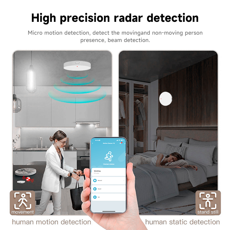 Tuya Zigbee 3.0 24GHz MmWave İ - Zigbee Motion Sensor incelemesi ve fiyatı