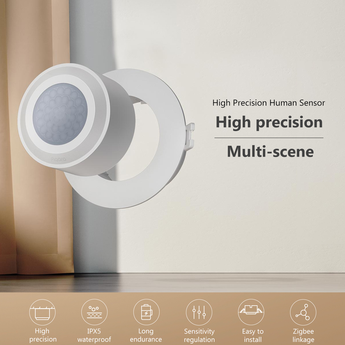 Orijinal Aqara Yüksek Hassasiy - Zigbee Motion Sensor incelemesi ve fiyatı