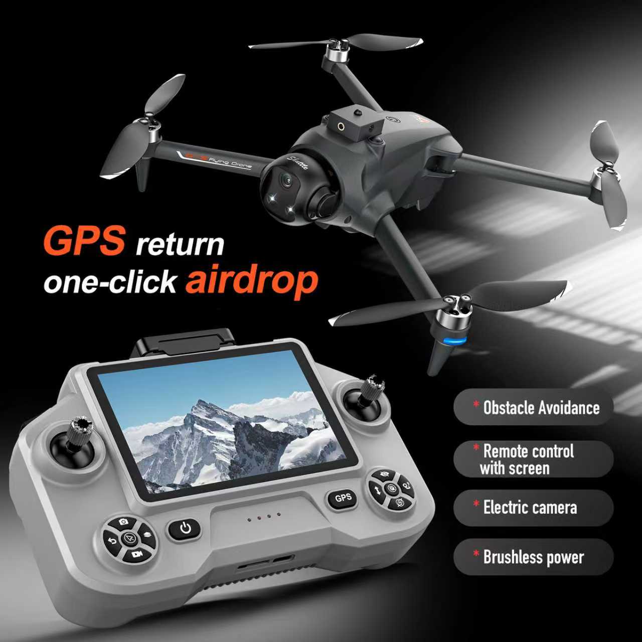 YL059 FPV GPS Quadcopter Drone - Wifi Led Dimmer incelemesi ve fiyatı