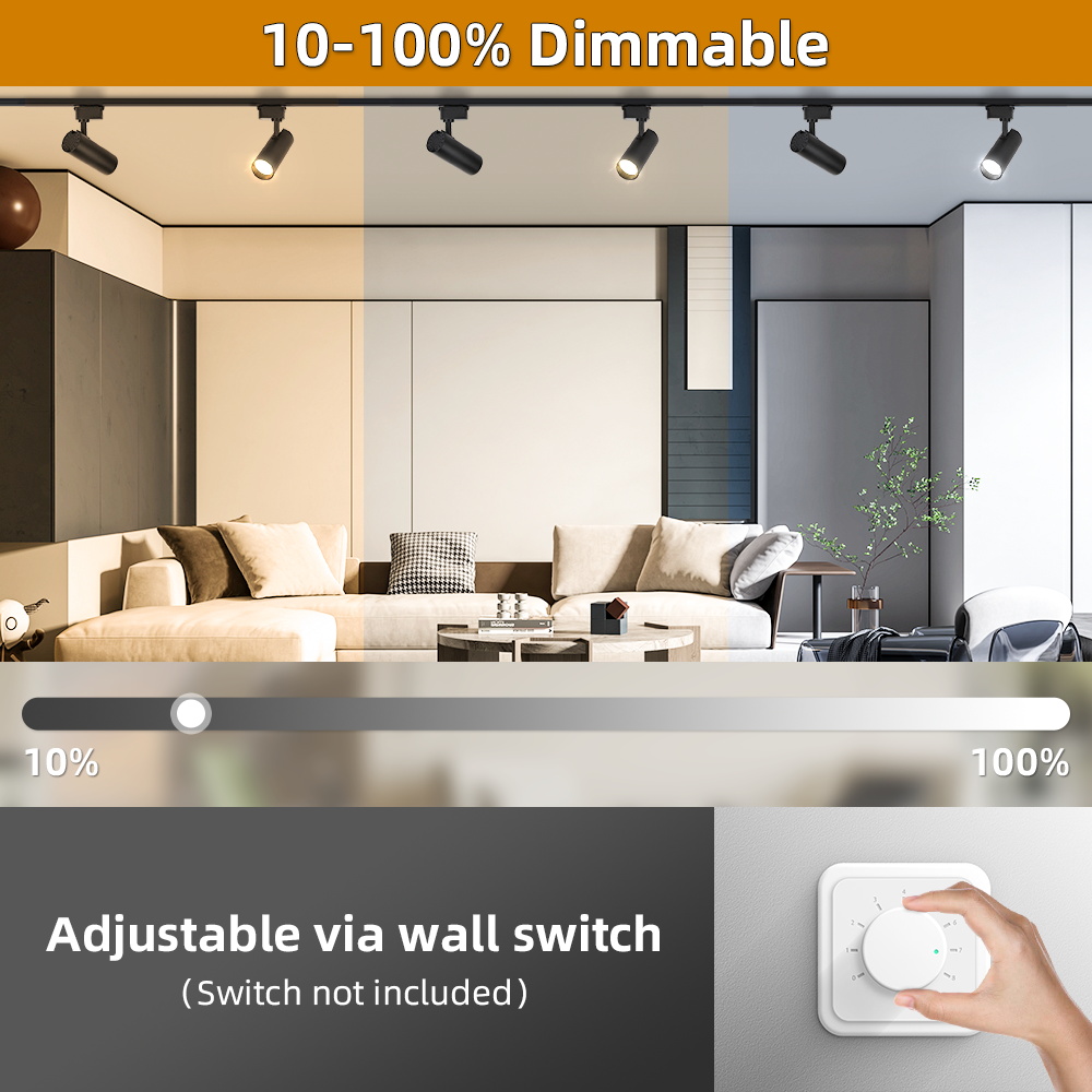 Parlaklık kontrolü LED ray lam - Smart Home Living Room incelemesi ve fiyatı