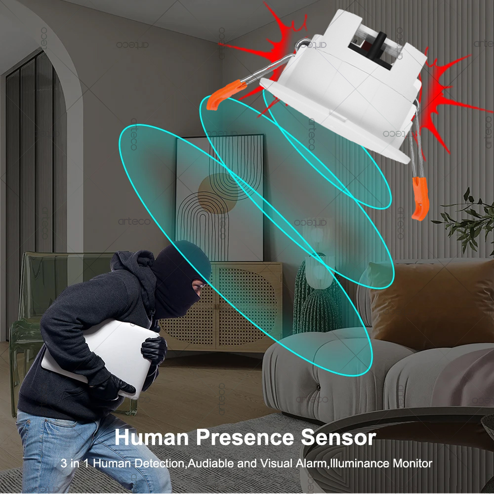 Tuya WiFi ZigBee İnsan Varlık  - Zigbee Motion Sensor incelemesi ve fiyatı