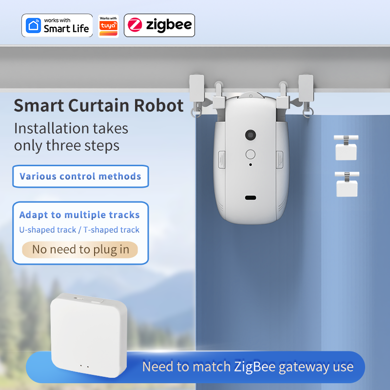 Zigbee Akıllı Perde Sürücü Rob - Smart Home Devices incelemesi ve fiyatı