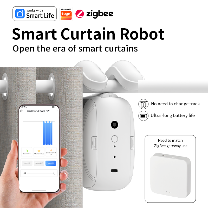 Zigbee Akıllı Perde Sürücü Rob - Smart Home Devices incelemesi ve fiyatı