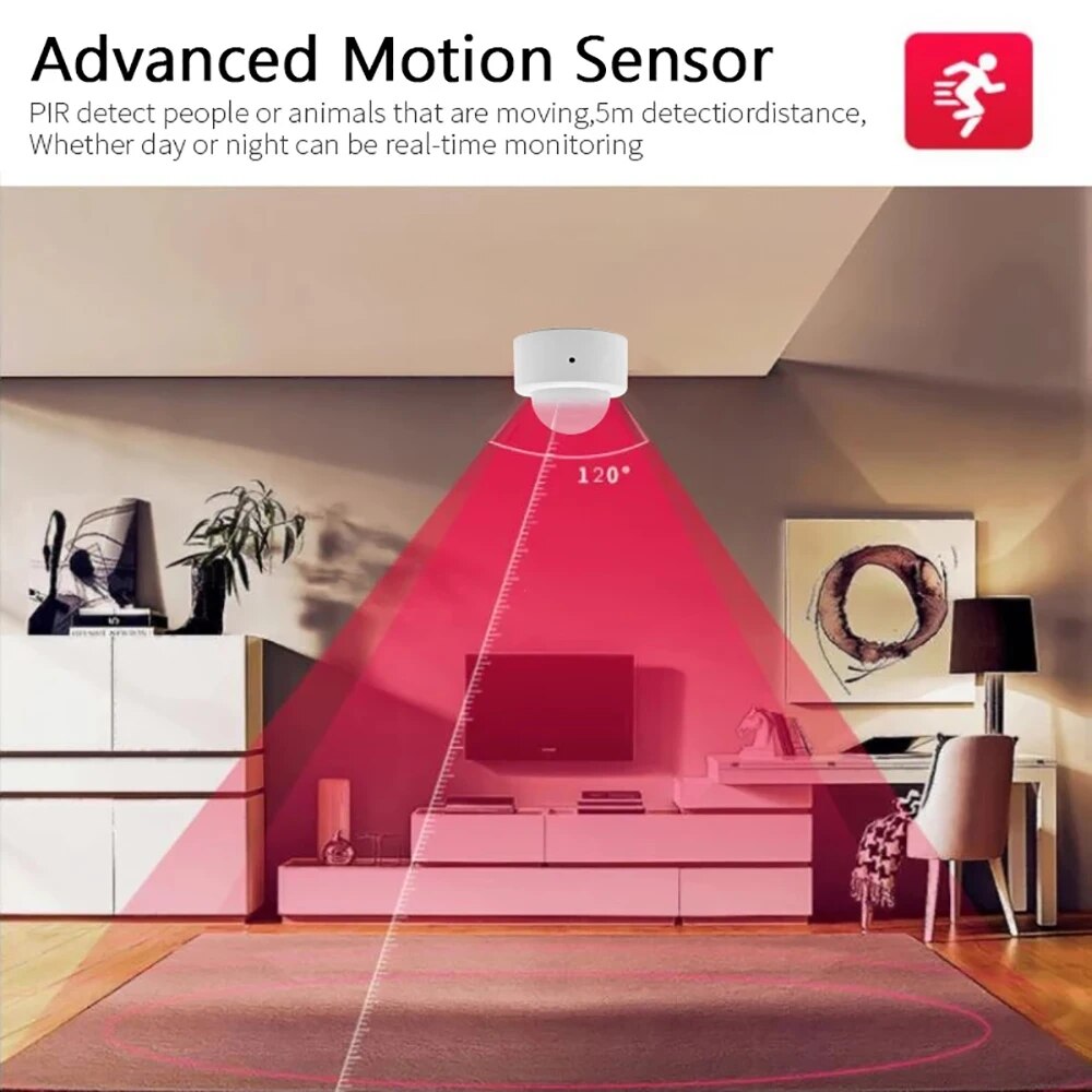 Zigbee Mini PIR hareket sensör - Zigbee Motion Sensor incelemesi ve fiyatı